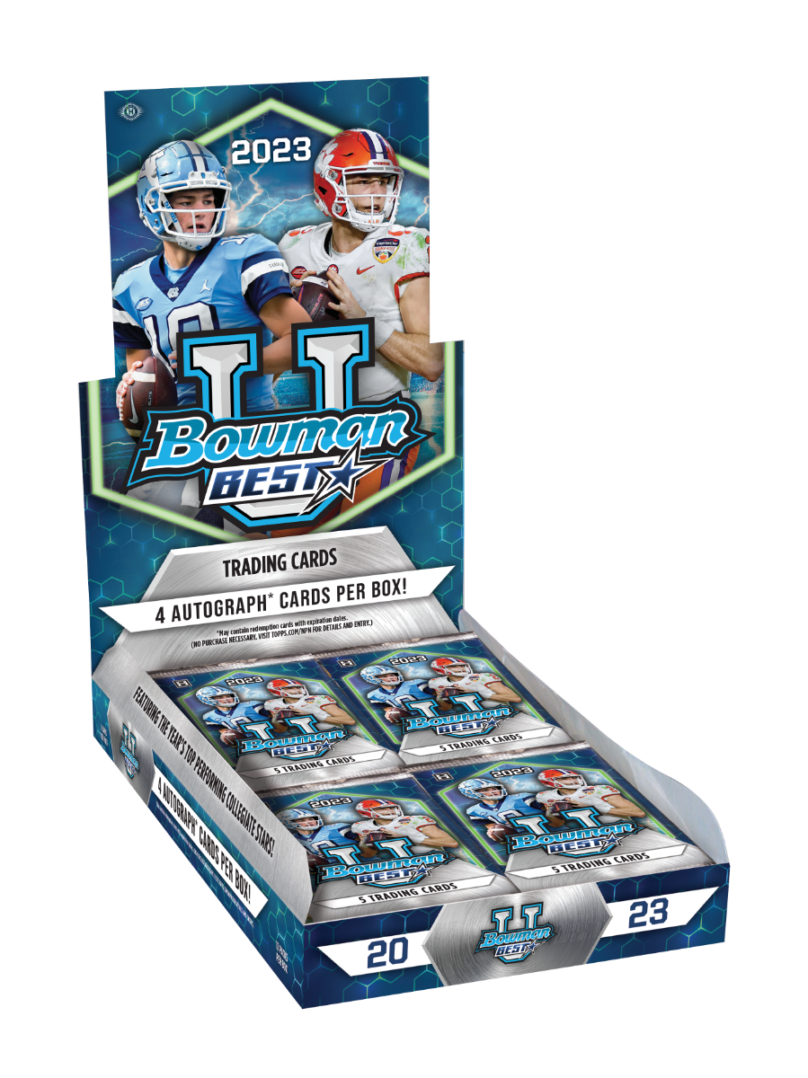 2023 Bowman University Best Football Hobby Box