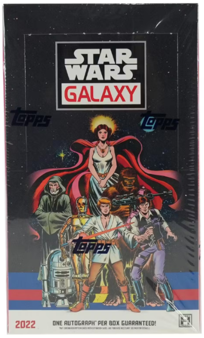 2022 Topps Star Wars Chrome Galaxy Hobby Box