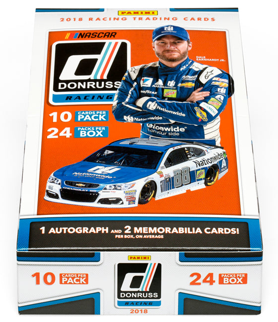 2018 Panini Donruss Racing Hobby Box