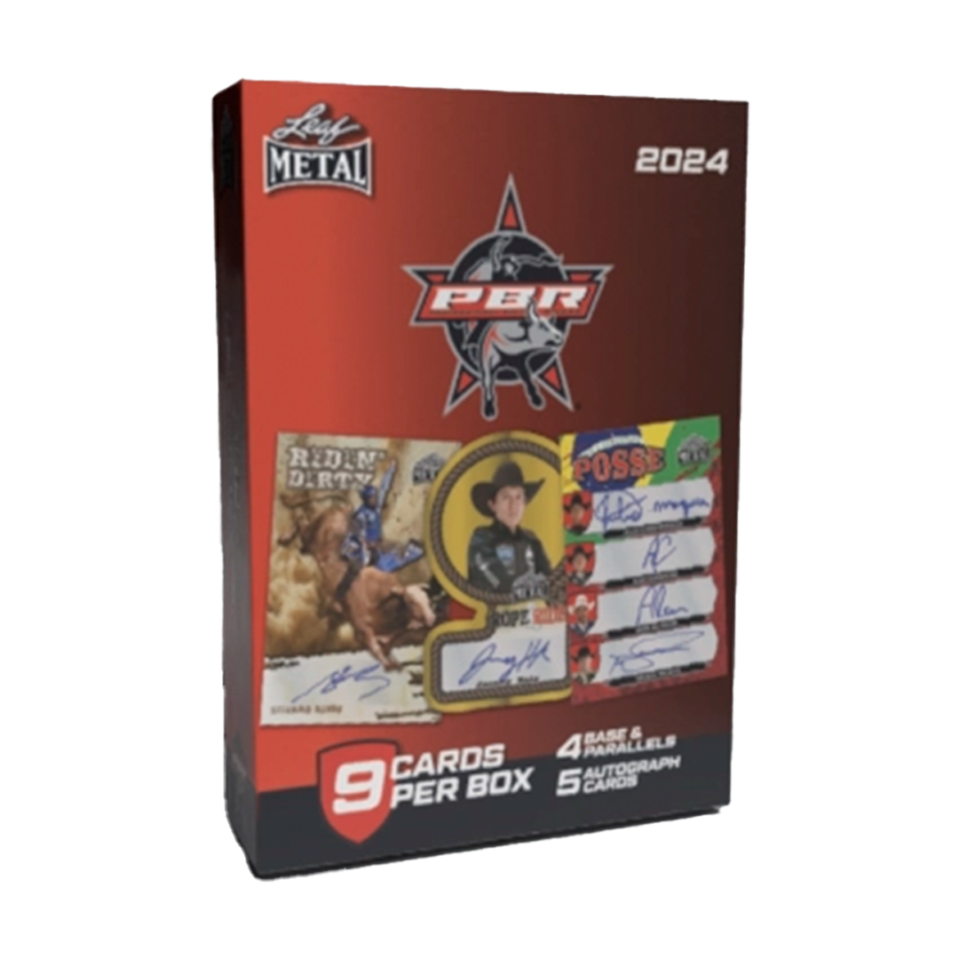 2024 Leaf Metal PBR Professional Bull Riders Hobby Box