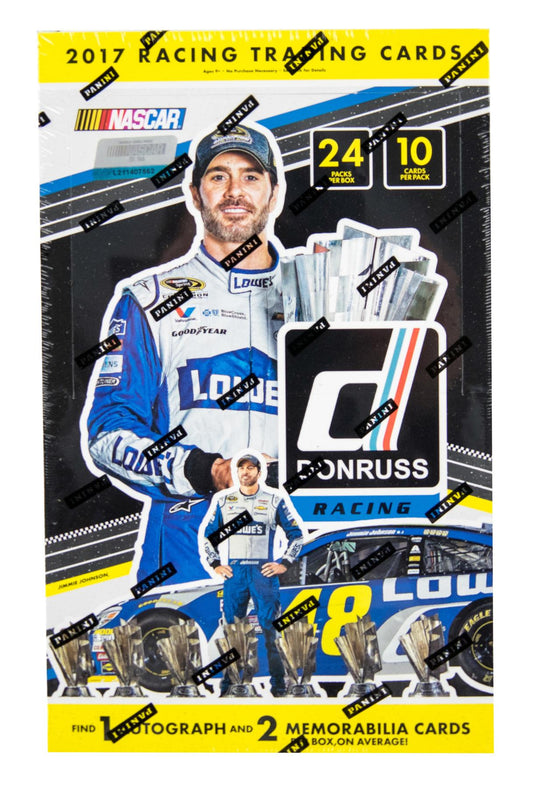 2017 Panini Donruss Racing Hobby Box