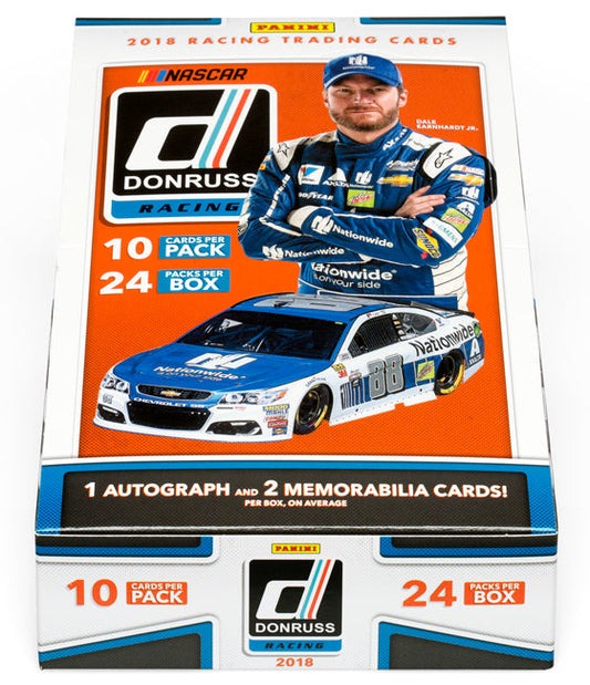 2018 Panini Donruss Racing Hobby Box