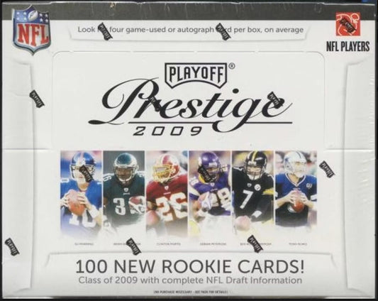 2009 Playoff Prestige Football Hobby Box